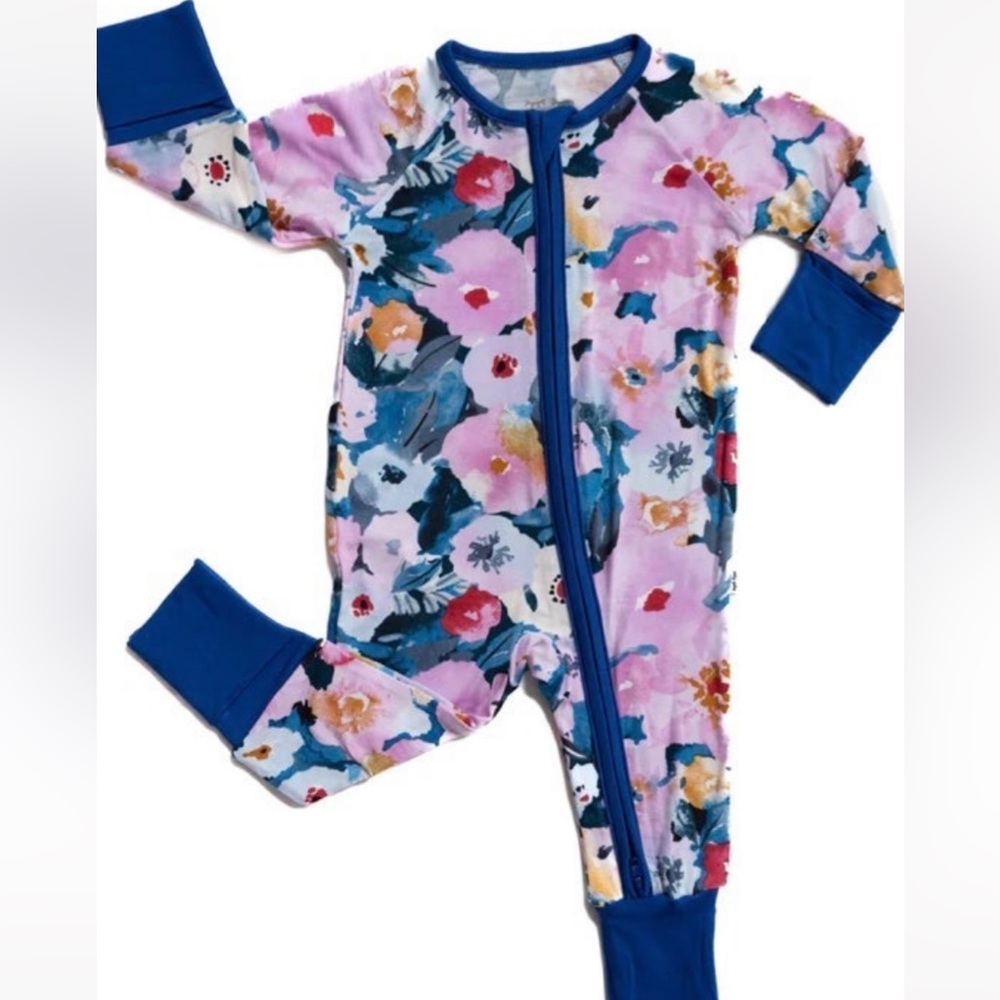 Little Sleepies Midnight Meadow Zippy Newborn